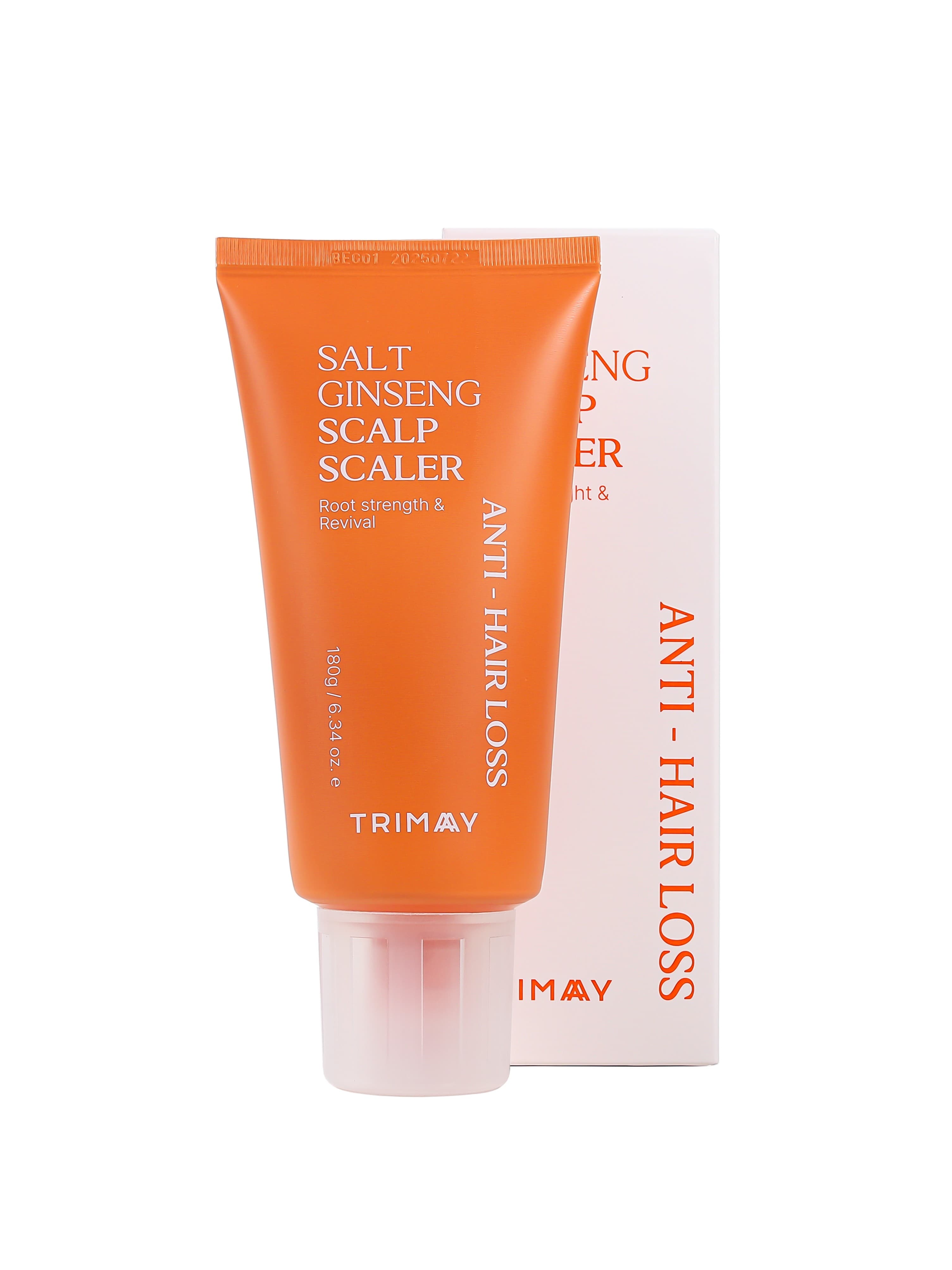 Скраб для кожи головы с солью и экстрактом женьшеня Salt Ginseng Anti-Hair Loss Scalp Scaler, 180 мл