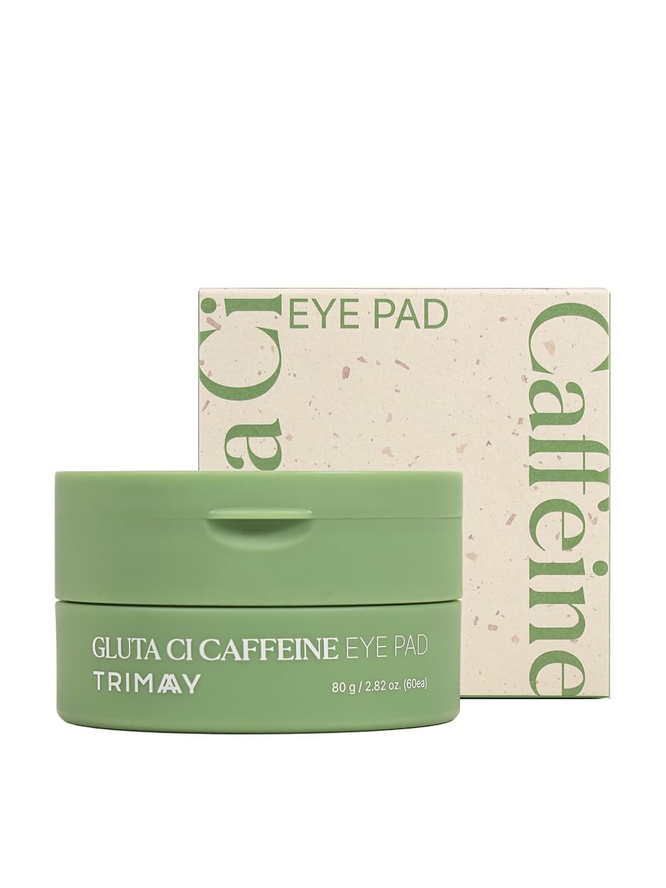 Многофункциональные  тканевые патчи для кожи вокруг глаз Gluta Ci Caffeine Eye Pad, 60 шт.
