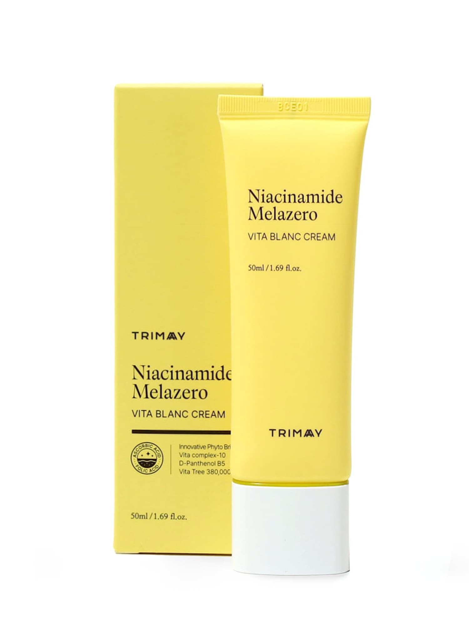 Осветляющий крем c ниацинамидом и витаминнами Niacinamide Melazero Vita Blanc Cream, 50 мл
