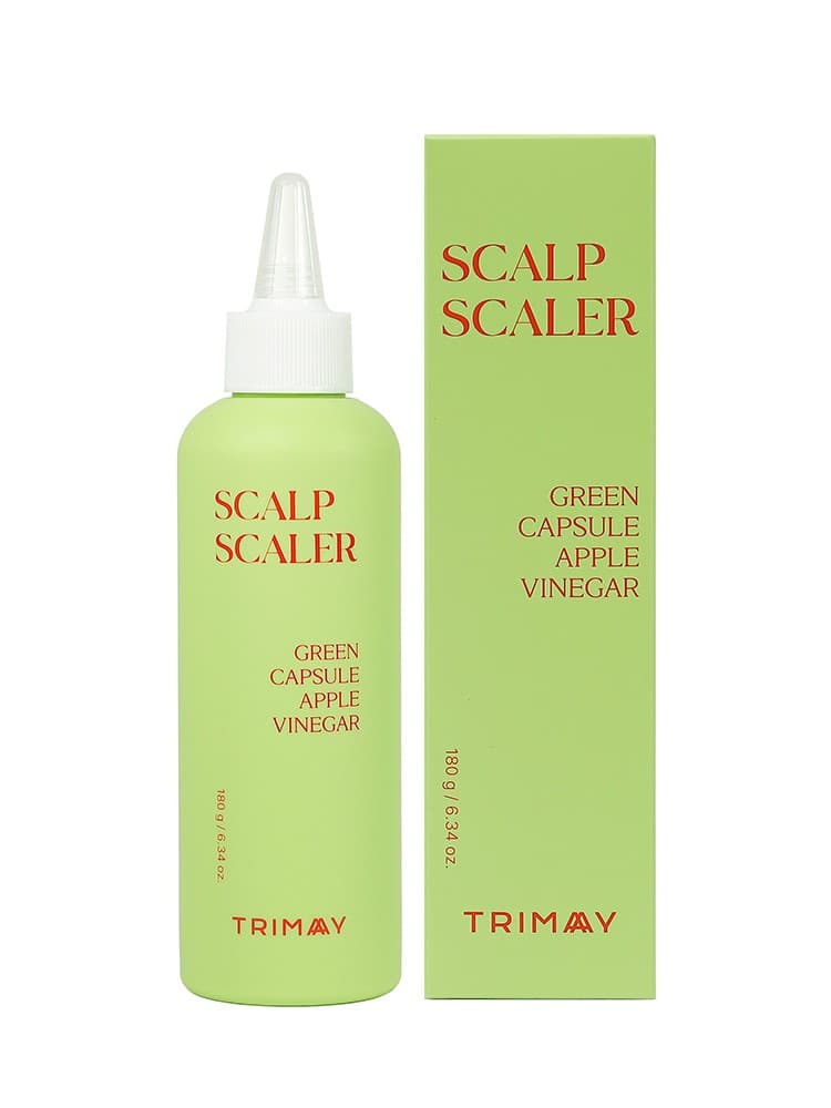 Пилинг для кожи головы с яблочным уксусом Green Capsule Apple Vinegar Scalp Scaler, 180 мл