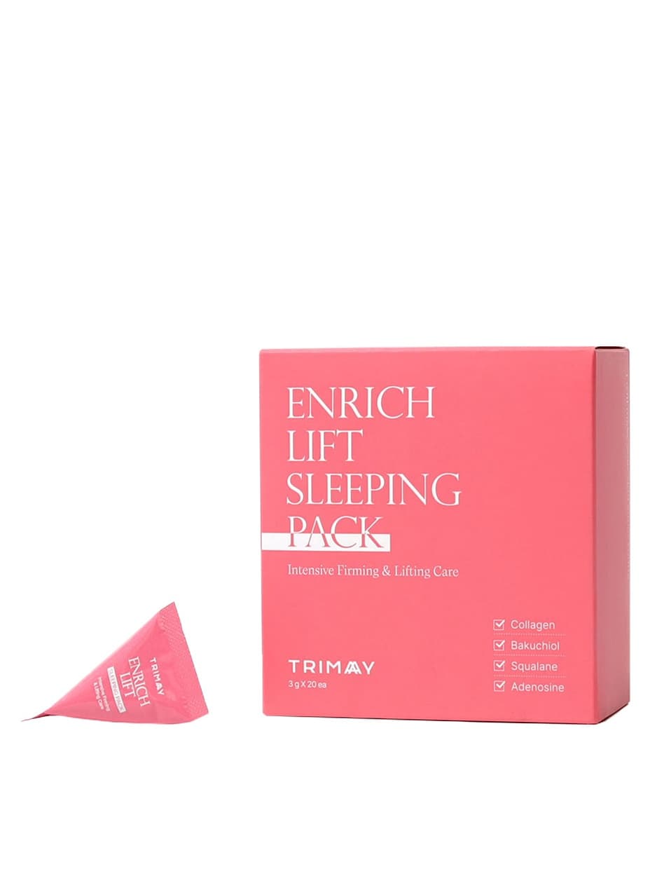 Питательная ночная маска с коллагеном и бакучиолом Enrich-lift Sleeping Pack, 3г * 20шт