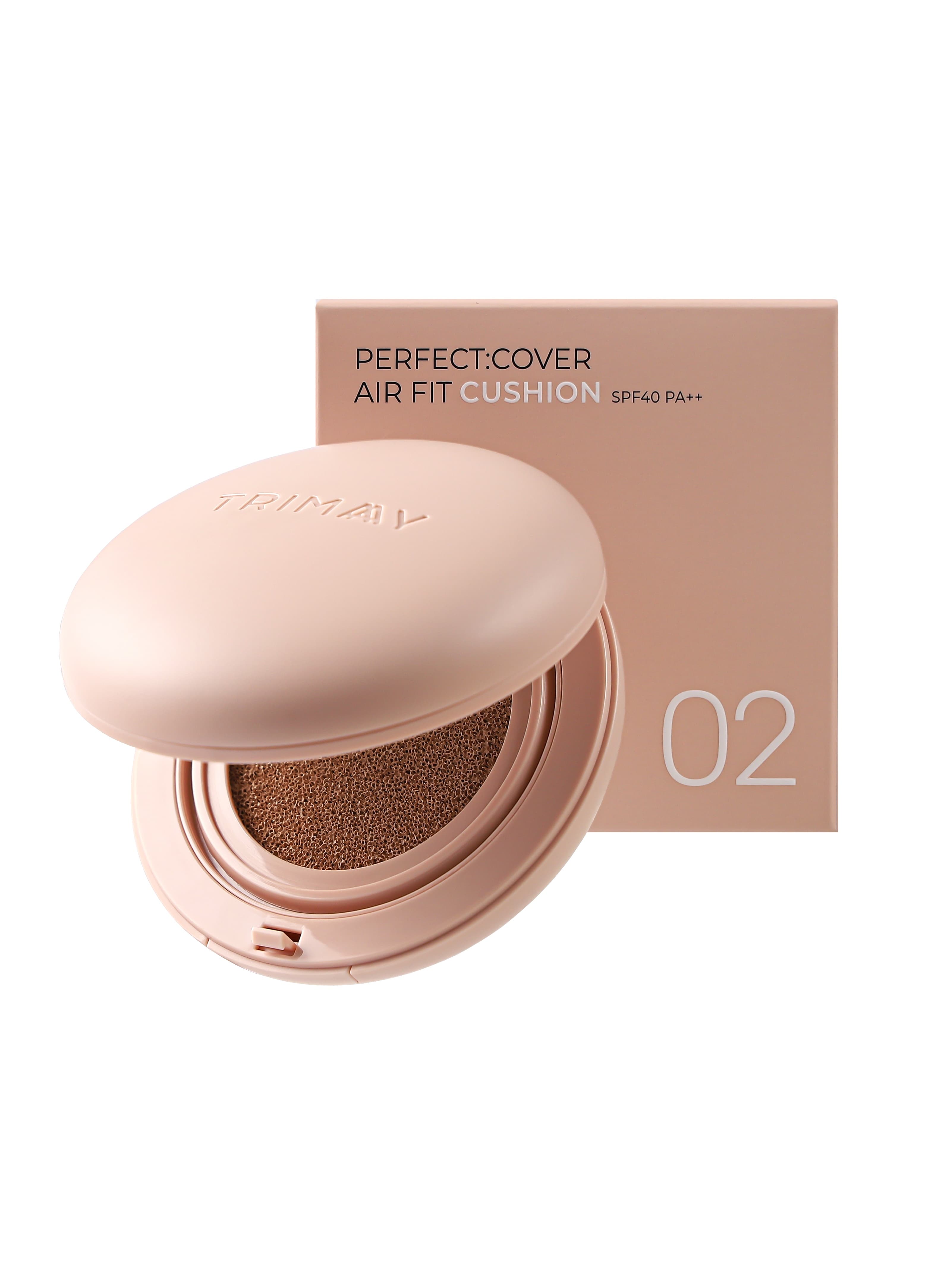 Тональный кушон с эффектом сияния, Оттенок №2 Perfect:Cover Air Fit Cushion 02 SPF 40 PA++, 15 мл
