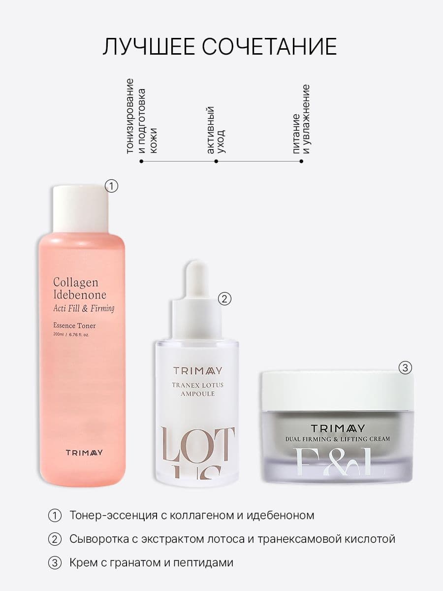 Укрепляющий лифтинг крем Dual Firming&Lifting Cream, 50 мл — фото 9