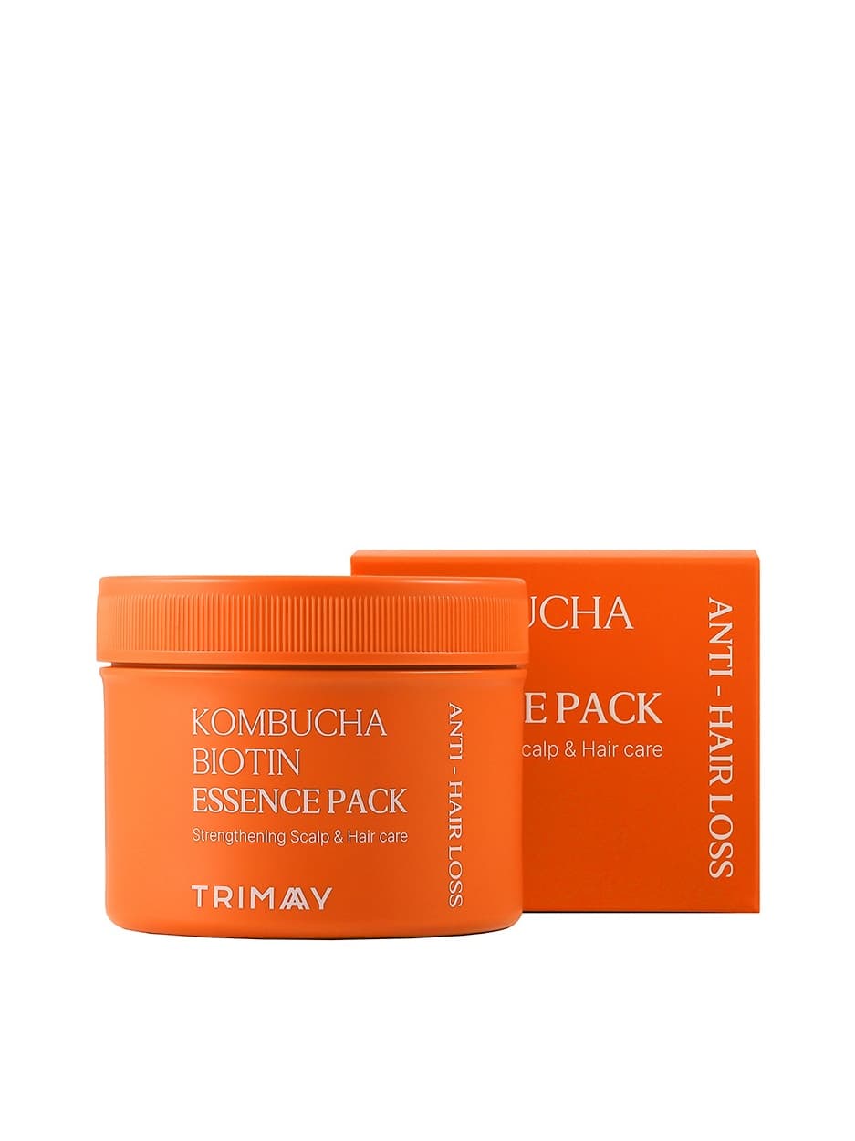 Восстанавливающая маска против выпадения волос Kombucha Biotin Anti-Hair Loss Essence Pack, 180 мл