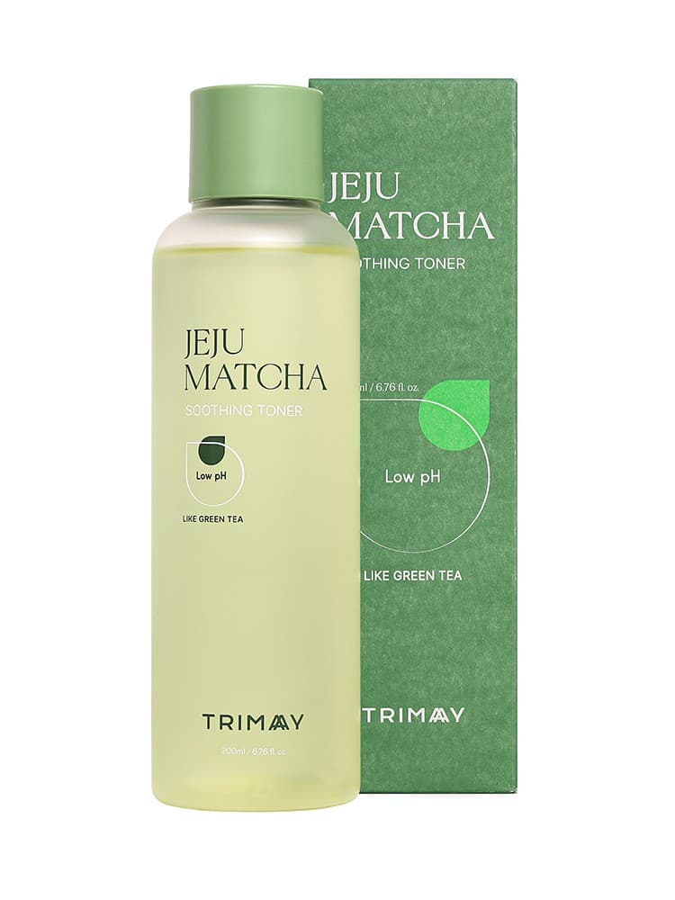 Увлажняющий и успокаивающий тонер с экстрактом матча Jeju Matcha Low pH Soothing Toner, 200 мл