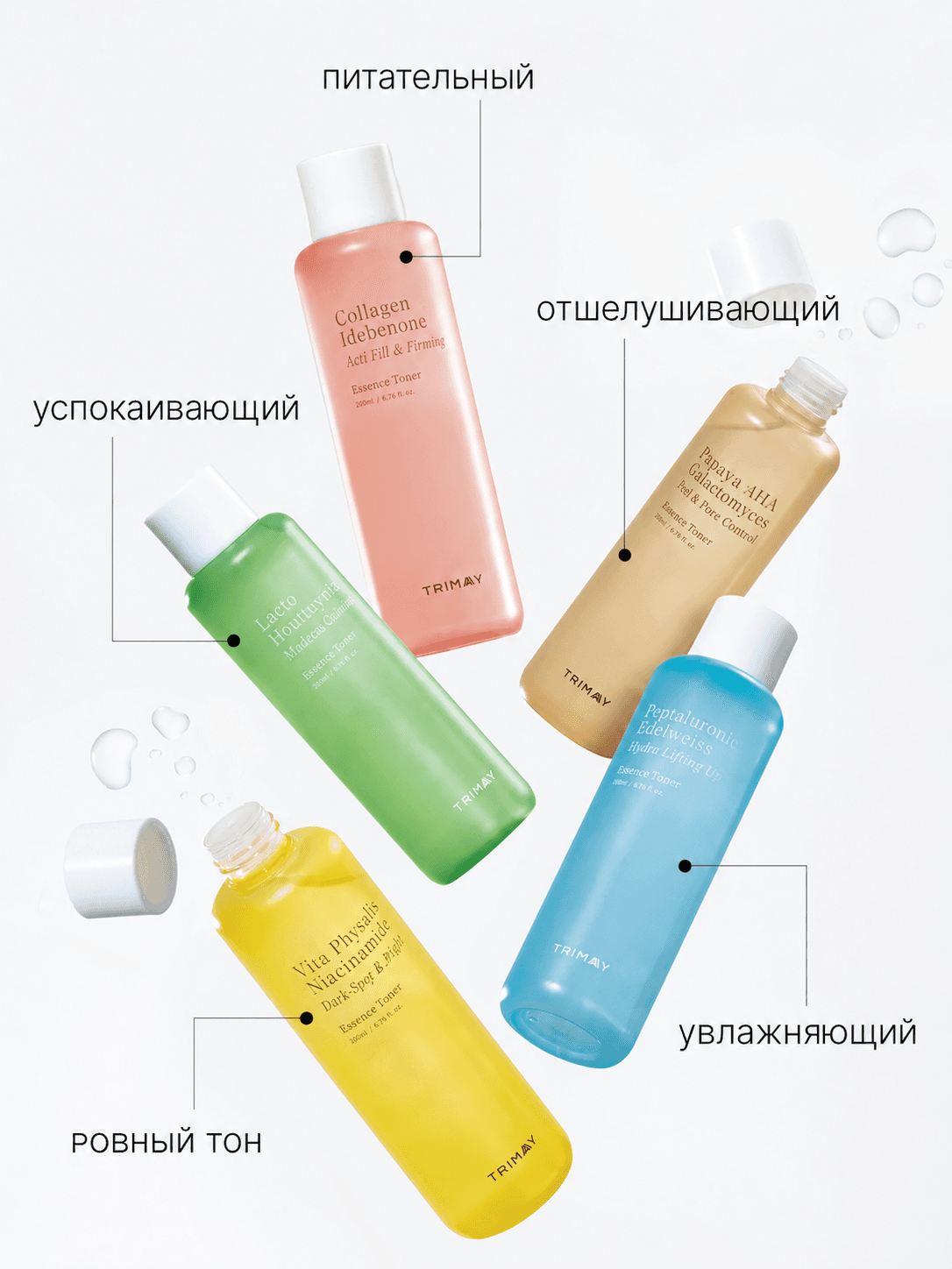 Отшелушивающий пилинг тонер-эссенция Papaya 4HA Galactomyces Peel & Pore Control Toner, 200 мл — фото 9