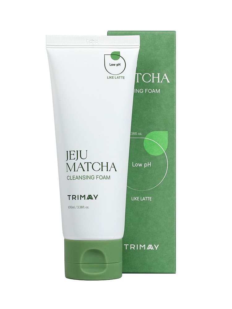 Слабокислотная пенка для умывания с экстрактом матча Jeju Matcha Low pH Cleansing Foam, 100 мл