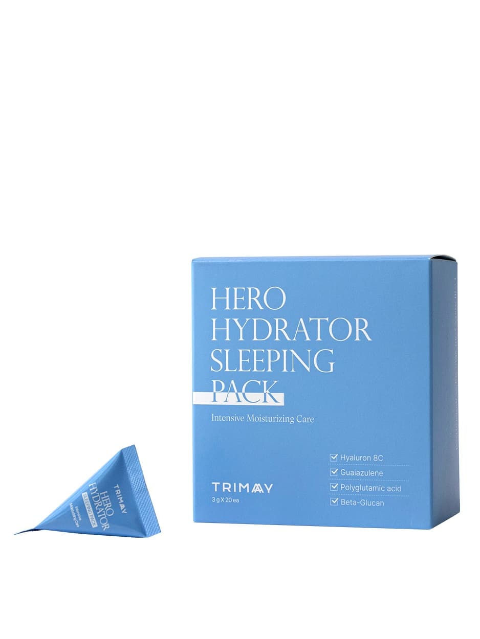 Увлажняющая ночная маска для лица с гиалуроновой кислотой Hero Hydrator Sleeping Pack, 3г*20шт