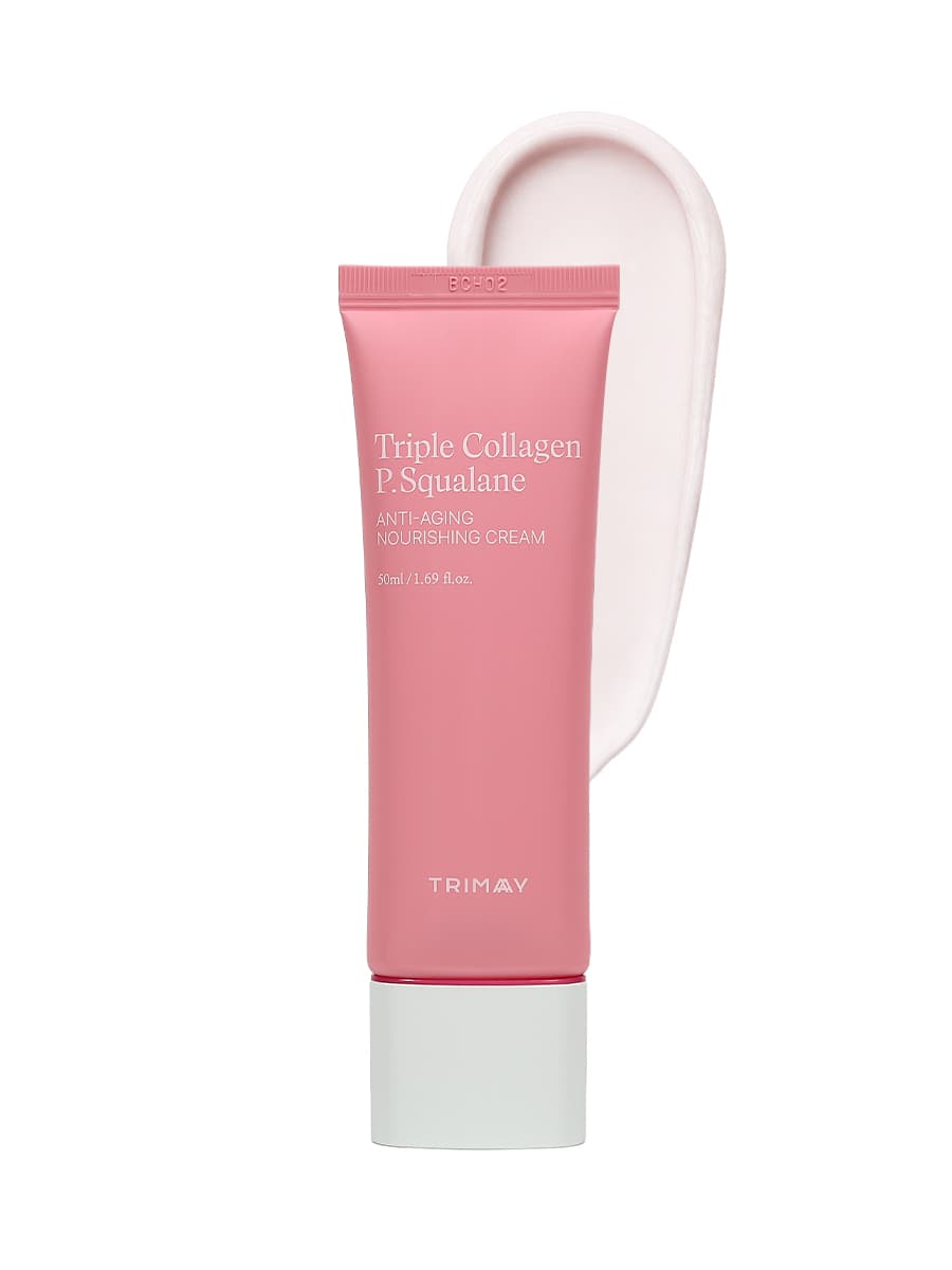 Питательный крем с коллагеном и скваланом Triple Collagen P.Squalane Anti-Aging Nourishing Cream, 50 мл