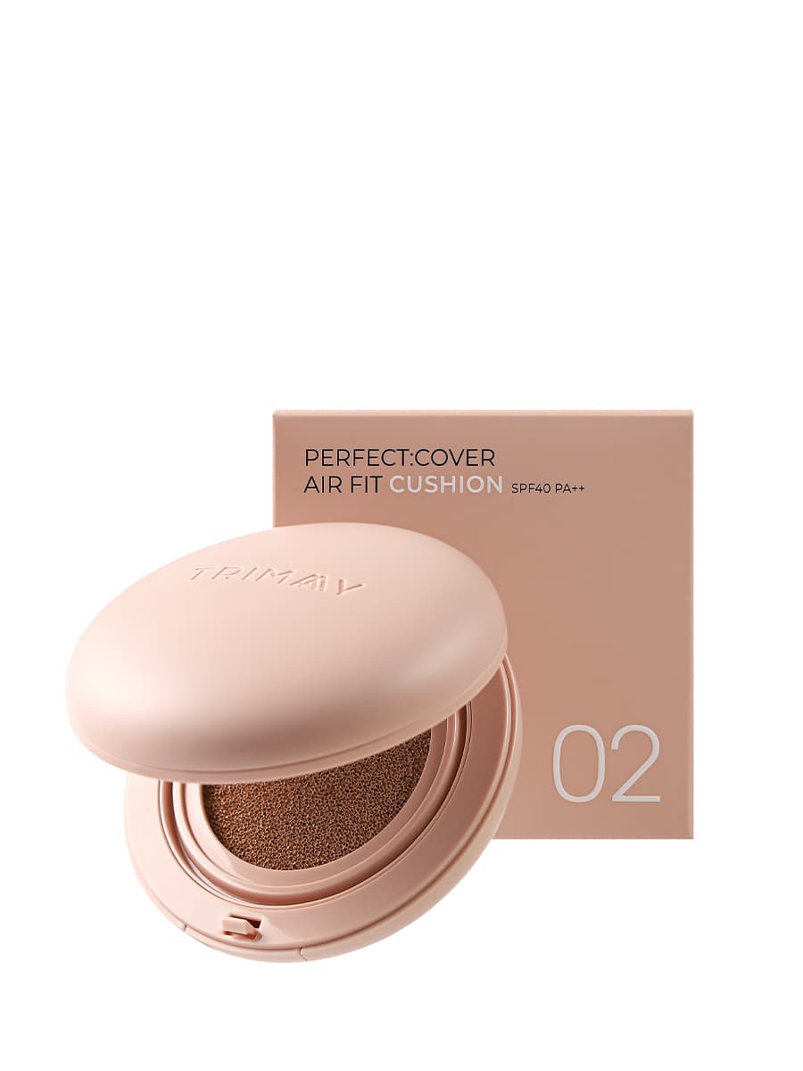 Тональный кушон с эффектом сияния, Оттенок №2 Perfect:Cover Air Fit Cushion 02 SPF 40 PA++, 15 мл