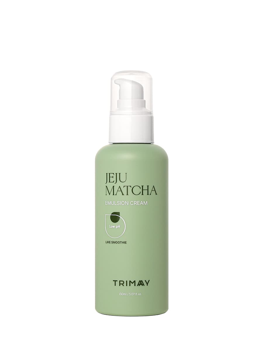 Увлажняющий и успокаивающий крем-эмульсия с экстрактом матча Jeju Matcha Low pH Soothing Emulsion Cream, 150 ml